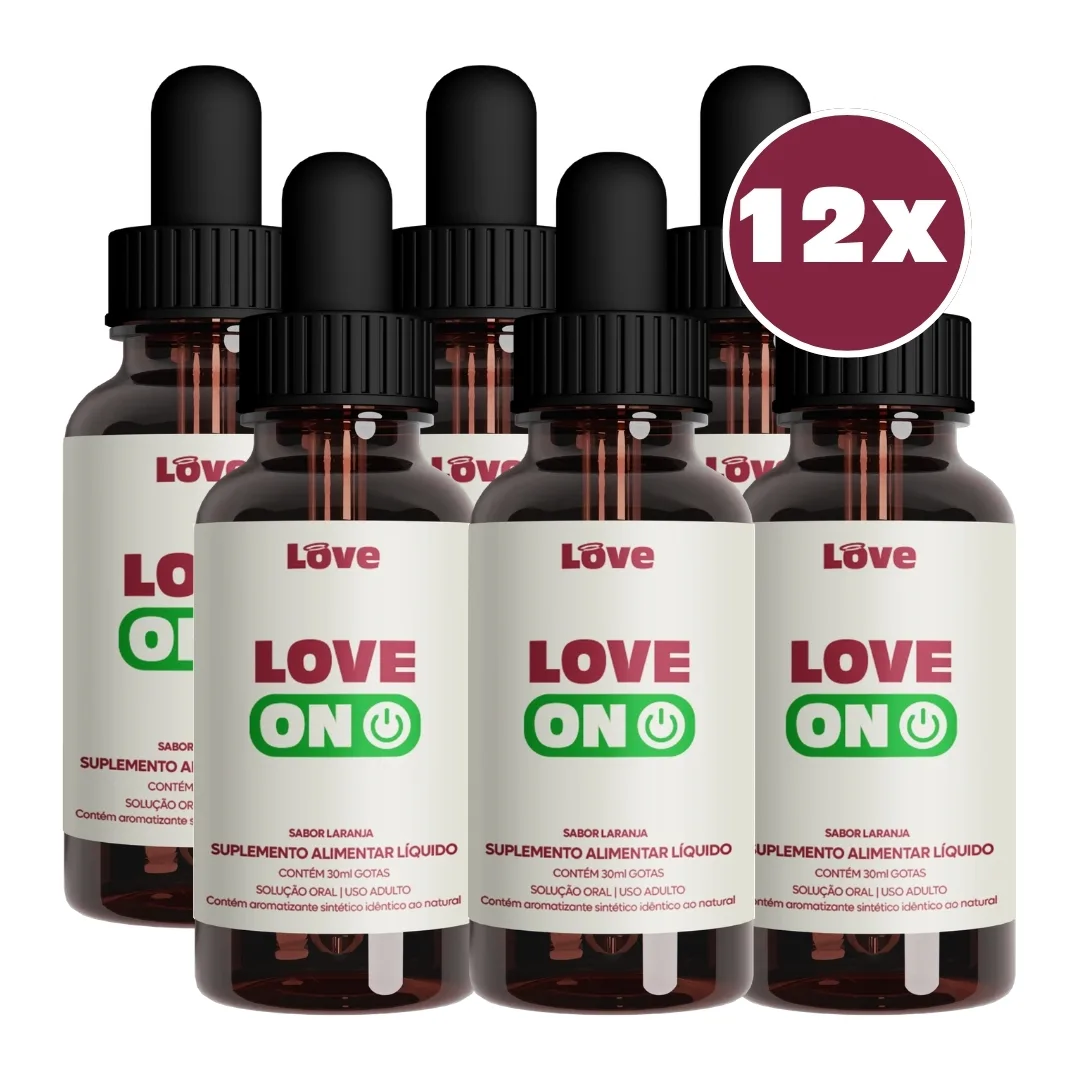 12 Frascos LoveON